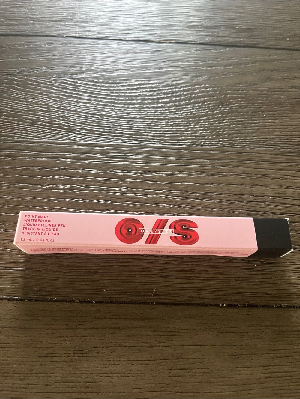 ONE/SIZE Liquid Eyeliner Pen in Pink Packaging